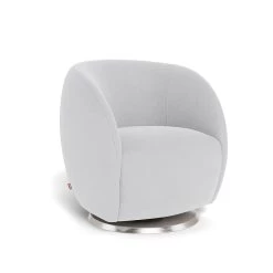 Monte Design Monte Gem - Fauteuil Berçant, Base Pivotante Acier - GÉNÉRAL