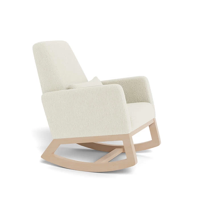 Monte Design Monte Joya - Chaise Berçante, Base En Érable Naturel, Fausse Peau De Mouton – Image 2
