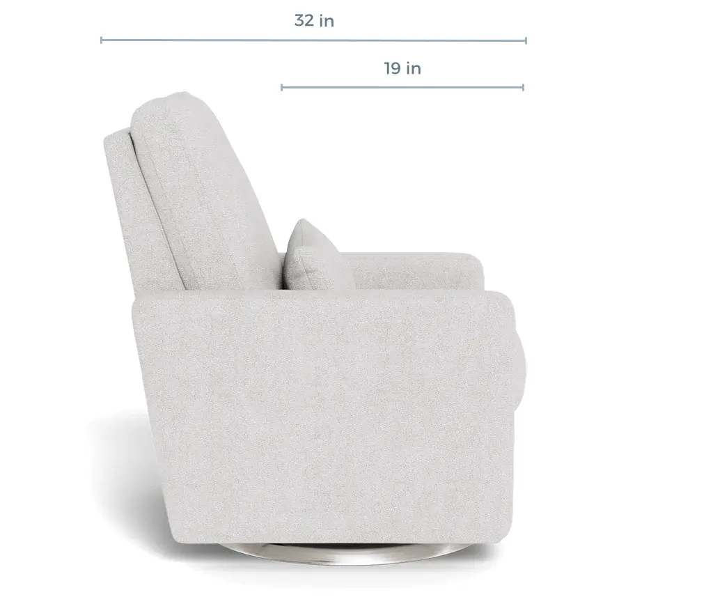 Monte Design Monte Matera - Fauteuil Berçant Motorisé Inclinable, Base Pivotante Acier - GÉNÉRAL