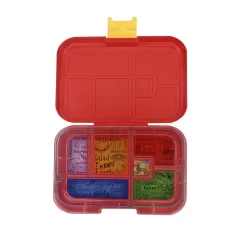 Munchbox Munchbox - Boîte Bento Maxi6, Rouge Lave