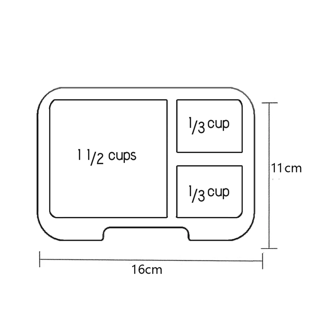 Munchbox Munchbox - Boîte Bento Munchi Snack, Menthe Blush – Image 3