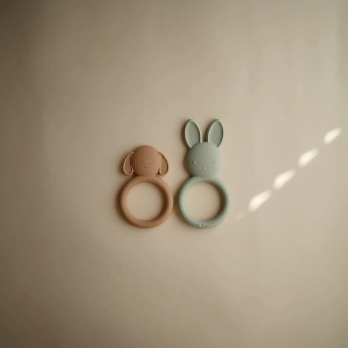 Mushie Mushie - Anneau De Dentition, Lapin Sauge – Image 4