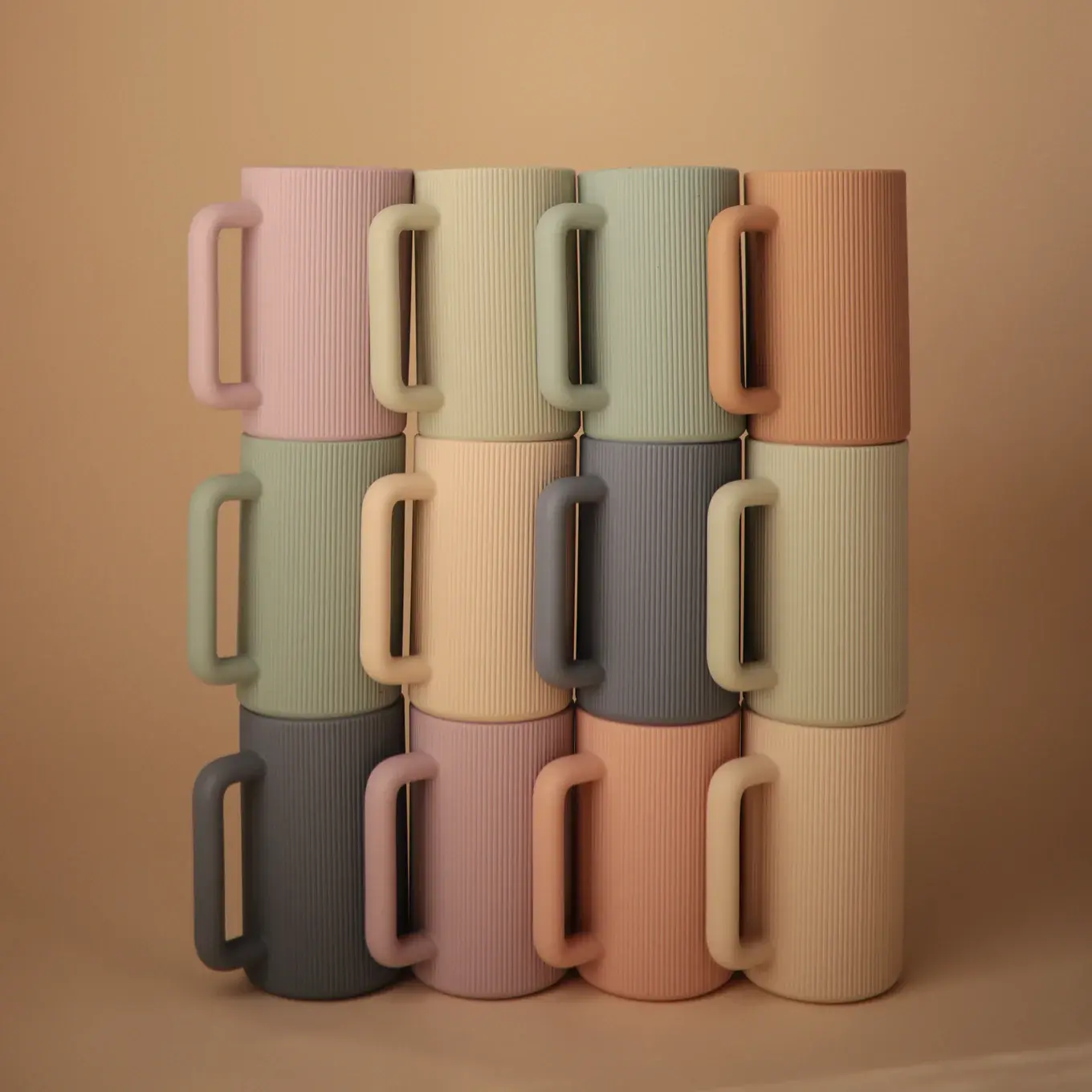 Mushie Mushie - Tasse De Rinçage Pour Le Bain, Sauge – Image 6