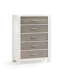 Natart Juvenile Natart Rustico Moderno - Commode à 5 Tiroirs