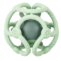 Nattou Nattou - Ensemble De 2 Balles En Silicone, Menthe Et Vert