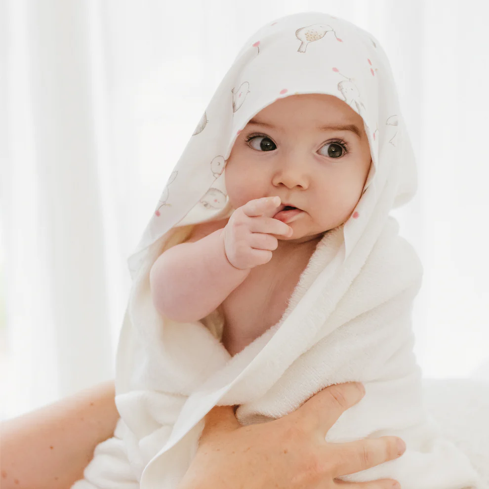 Perlimpinpin Perlimpinpin - Serviette à Capuchon En Bambou, Pics Bois – Image 6