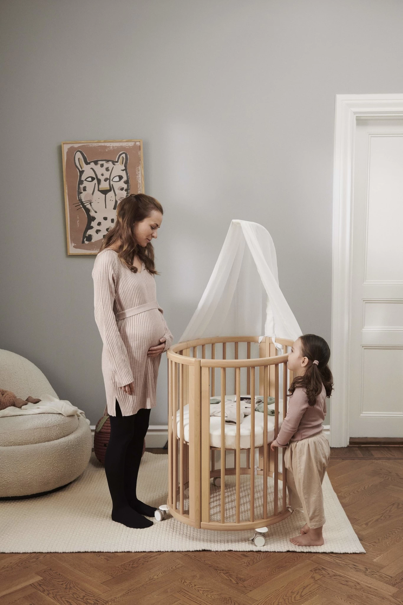 Stokke Stokke Sleepi Mini - Ensemble Lit De Bébé Convertible Et Support à Baldaquin – Image 4