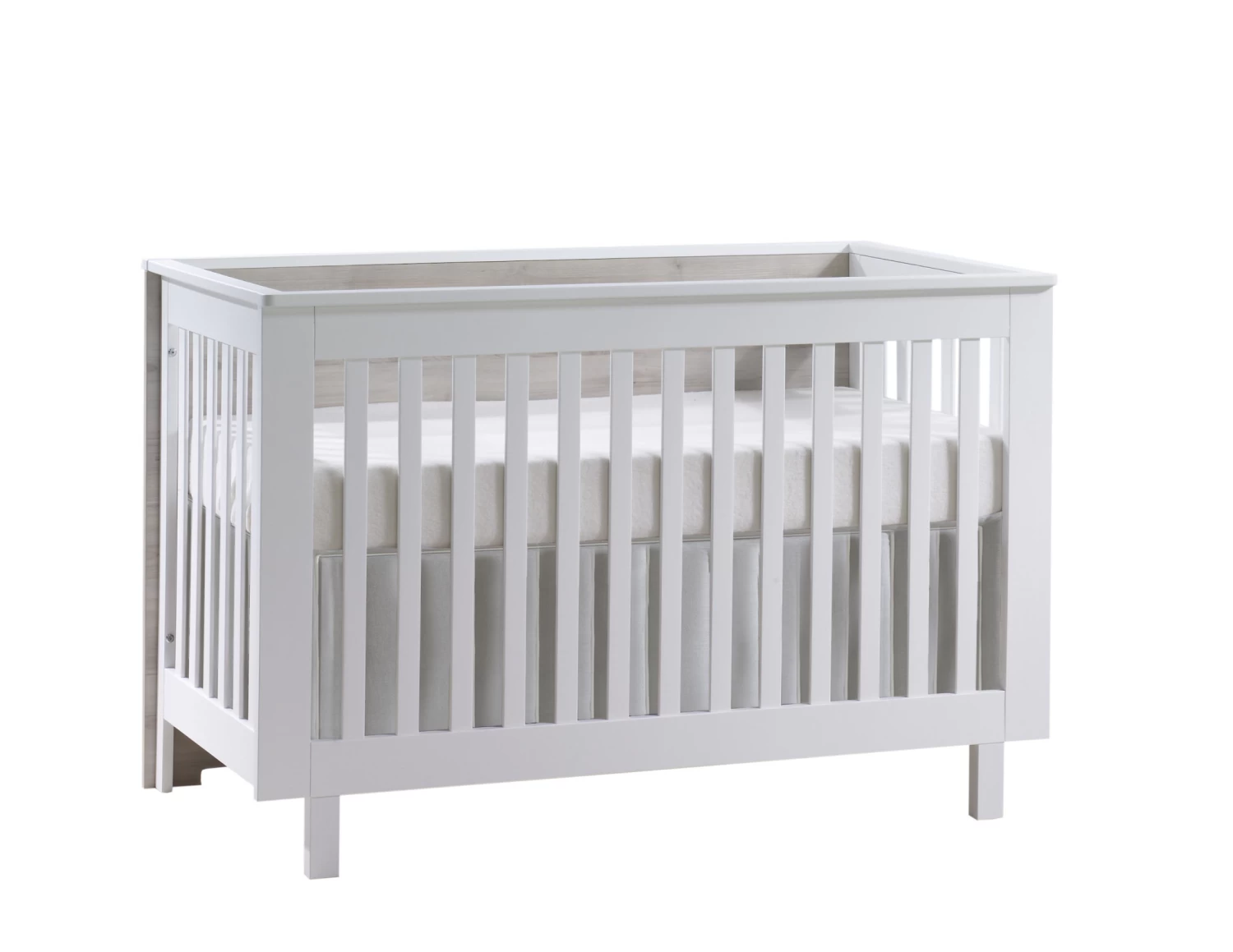 Natart Juvenile Tulip Urban - Lit De Bébé Convertible Et Commode XL 3 Tiroirs
