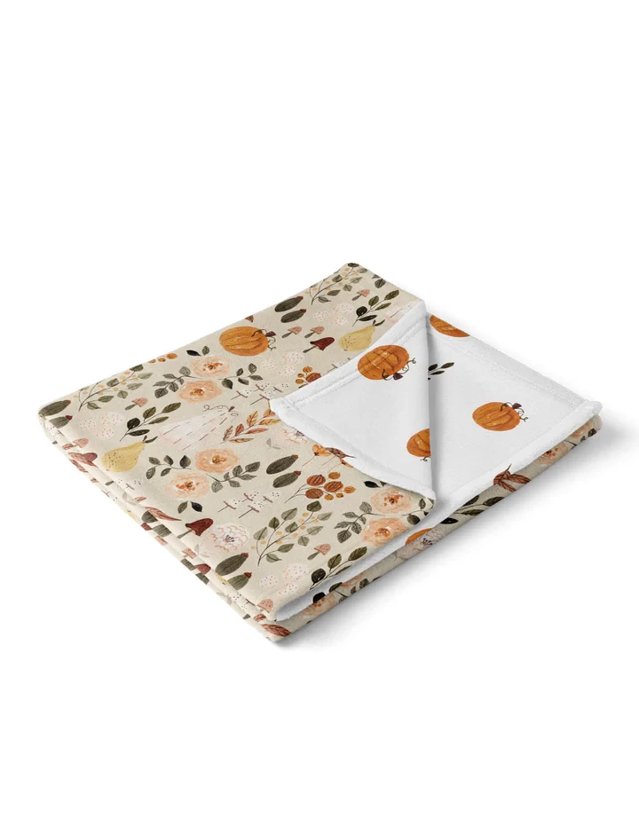 Veille Sur Toi Veille Sur Toi - Couverture En Peluche, Automne En Fleur – Image 2