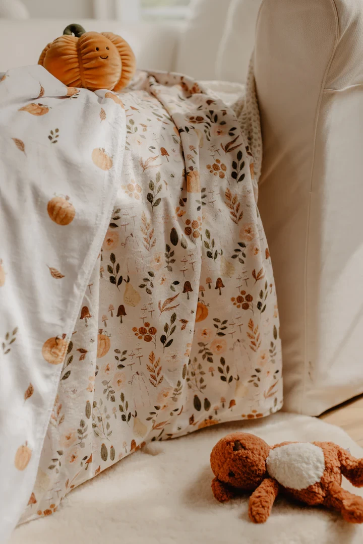 Veille Sur Toi Veille Sur Toi - Couverture En Peluche, Automne En Fleur – Image 5