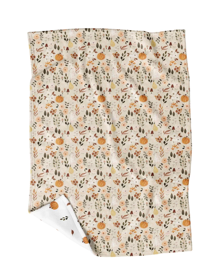 Veille Sur Toi Veille Sur Toi - Couverture En Peluche, Automne En Fleur